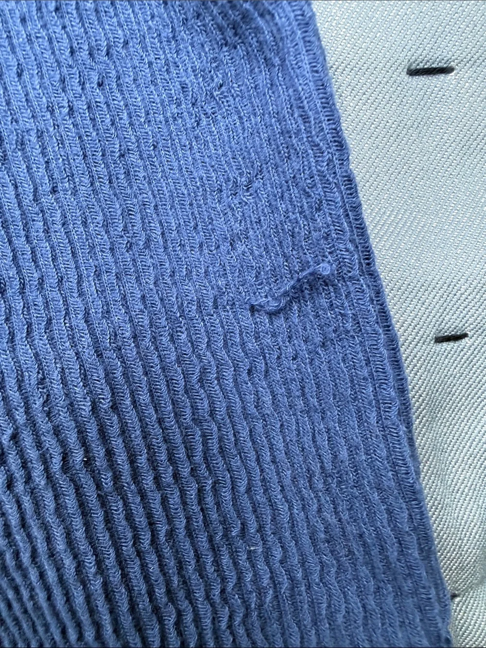 GAP Baby Short-Sleeve Button-Front Knit Shirt in Blue